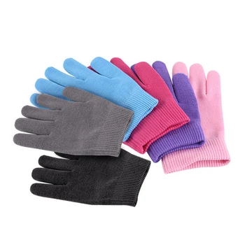 1 пара Многоразовых гелевых перчаток для СПА Увлажняющих Отбеливающих отшелушивающих Гладких косметических масок для ухода за руками