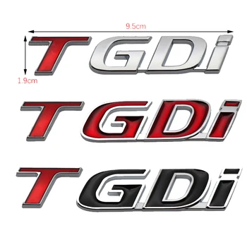 1 шт. Модифицированный высокопрофильный логотип GDI standard trunk car GDi наклейка для автомобиля TGDi для Hyundai IX25 совершенно новый Tucson Santafe