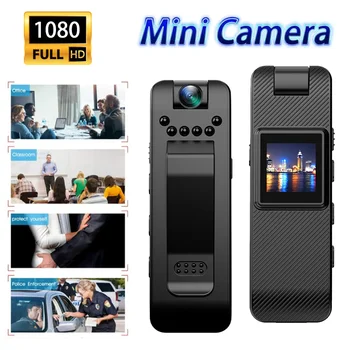 1080P Full HD Мини-Камера Инфракрасного Ночного Видения со Светодиодным Экраном Small Bodycam Smart Security Sports DV Camcorder Car DV
