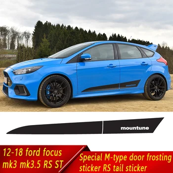 12-18 ford focus mk3 3.5 RS ST Специальная наклейка для глазури на двери M-типа безводный клей RS наклейка на хвост другие модели не покупайте