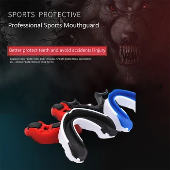 2023 Новая Профессиональная защита зубов Муай Тай EVA Боксерские Каппы Спортивные Брекеты Для зубов Box Каппы для Тхэквондо Санда Регби
