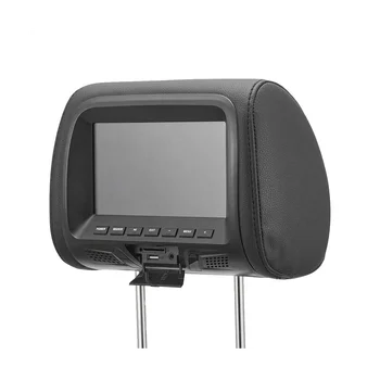 7-дюймовый сенсорный монитор подголовника автомобиля, MP5 Плеер, Подушка для развлечения на заднем сиденье, мультимедийный плеер для AV USB SD MP4 MP5 FM B