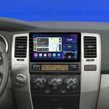 8 + 256G Android 12 QLED 2K Автомобильный Мультимедийный Радиоприемник Для Toyota Hilux Surf 4Runner N210 2002 - 2009 Экран GPS Навигации CarPlay JBL