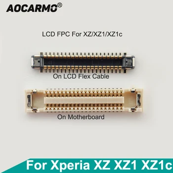 Aocarmo На Материнской Плате ЖК-дисплей Гибкий Кабель Разъем FPC Clip Plug Для Sony Xperia XZ/XZs/XZ1/XZ1 Compact XZ1mini