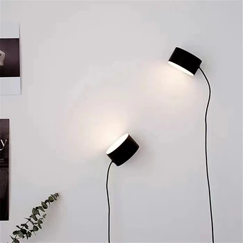 BUYBAYPost Настенный светильник Nordic Magnetic Light Современный светодиодный настенный дизайнерский светильник Прикроватное освещение для спальни Fixtur Home Indoor лампа для чтения