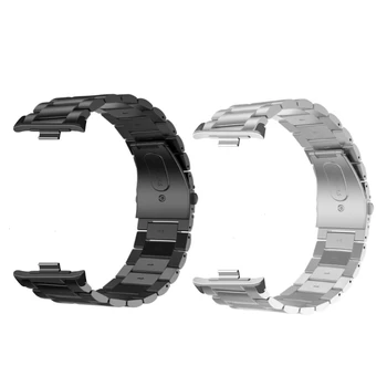 ESTD Для умных часов MiBand 8 Регулируемый спортивный браслет Браслет из нержавеющей стали