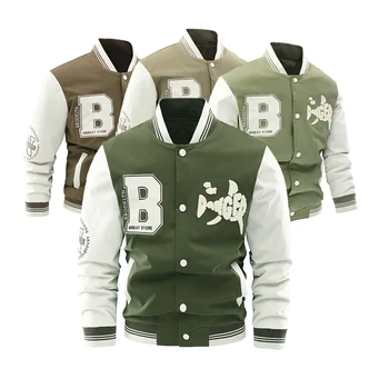 HIGHAWK Новые куртки-бомберы, мужская куртка пилота, армейская зеленая демисезонная повседневная воздушная куртка, мужская бейсбольная одежда, модные пальто
