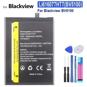 Li616077HTT (BV5100) Сменный Аккумулятор Мобильного Телефона Емкостью 5580 мАч Для Высококачественных Аккумуляторов Смартфонов Blackview BV5100