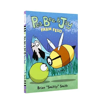 Milu Pea, Bee, Jay Farm Feud Детские Книжные киоски Booksstory Книжные Романы Оригинальные книги на английском языке