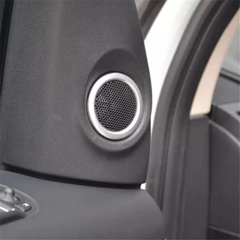 WELKINRY Для Land Rover Freelander 2 LR2 L359 2007-2015 Внутренняя Дверь Автомобиля Стойка Колонка Громкоговоритель Аудио Звуковое Кольцо Динамика Отделка