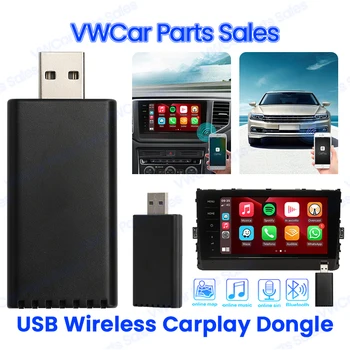 Автомобильное радио USB Беспроводной ключ CarPlay для устройства iPhone, Подключенного к Беспроводному адаптеру CarPlay, Автоматическое подключение Plug and Play