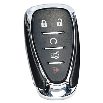 Автомобильный Брелок Без Ключа HYQ4EA ID46 с Чипом 5 Кнопок для Chevy Camaro Malibu 2016-2021 Cruze 2016-2019 Пульт Дистанционного Управления