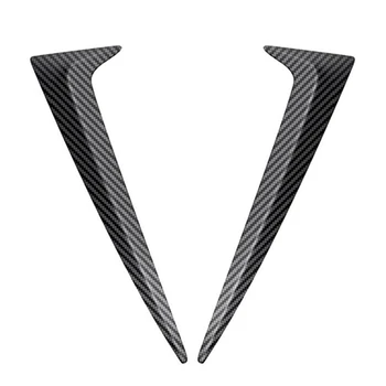 Автомобильный Вертикальный спойлер на боковом стекле из углеродного волокна для Toyota Sienna 2020-2022 Комплекты деталей для заднего зеркала заднего вида