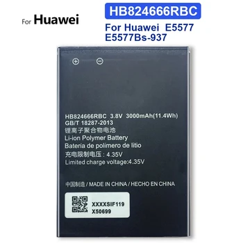 Аккумулятор HB824666RBC емкостью 3000 мАч для мобильного телефона Huawei E5577 E5577Bs-937 HB824666RBC