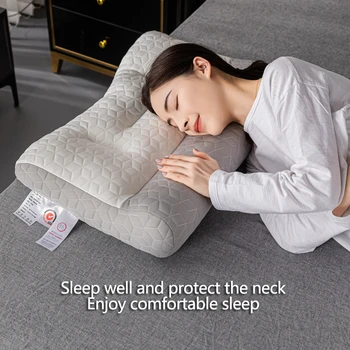 Бытовая ортопедическая подушка для сна Из латексного волокна, основа подушки Для защиты шейки матки, снотворное, удобная подушка