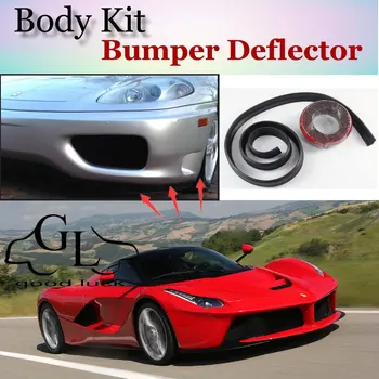 Дефлектор Для Губ Бампера Ferrari LaFerrari Юбка Переднего Спойлера TopGear Friends Tuning Car View Body Kit Strip