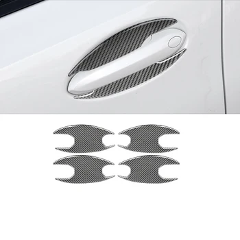 Для BMW Новой 3 Серии G20 G28 Декоративная Прокладка Из Углеродного Волокна Наружная Дверная Ручка Ручка Дверной Чаши Крышка