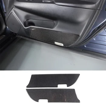 Для Infiniti G25 G35 G37 2007-2013 Наклейка на противоударную панель передней двери автомобиля, аксессуары для интерьера из мягкого углеродного волокна