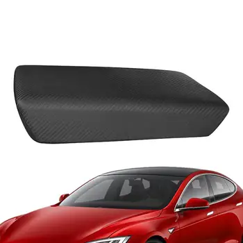 Для Tesla Модель Y 2023 Стайлинг автомобиля Аксессуары для интерьера Центральная консоль Подлокотник Коробка Защитный чехол Протектор подлокотника Коврик Чехол