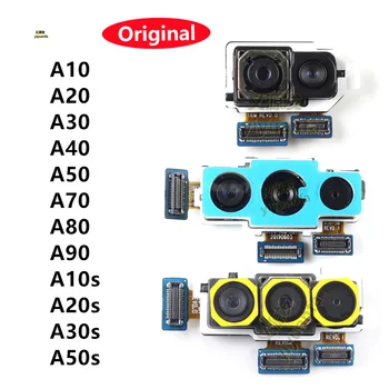 Задняя Камера для Samsung Galaxy A10 A20 A30 A40 A50 A70 A80 A90 A10s A20S A30s A50s Замена модуля основной камеры Flex