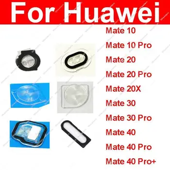 Задняя Крышка Лампы-Вспышки Для Huawei Mate 10 20 30 40 Pro Plus 20X Задняя Камера Фонарик Корпус Лампы Держатель Кронштейна Запчасти