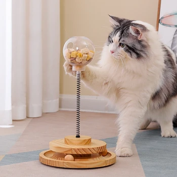 Игрушка для кошек самовосстанавливающийся стакан-шарик, дразнящая кошачья палочка, котенок, устойчивый к кошачьим укусам, автоматическое дразнящее кошачье устройство, принадлежности для кошек