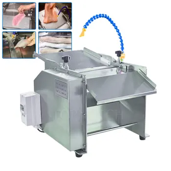 Качественная Бестселлерная Машина для снятия шкуры с рыбы Высокоэффективная машина для снятия шкуры с сома Оборудование для очистки рыбы от кожуры для оптовиков