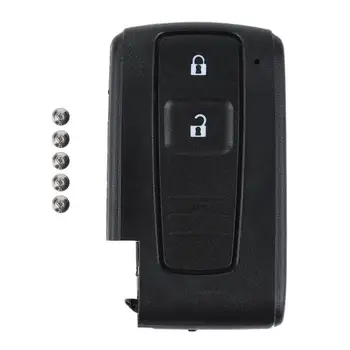Кнопка Smart Remote Key Shell Case Корпус автомобильного ключа для Prius 2004-2009 Corolla Verso Camry + Вставить Ключ (Неразрезное Лезвие)