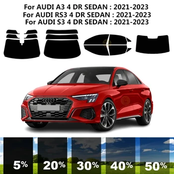 Комплект для УФ-тонировки автомобильных окон из нанокерамики Автомобильная пленка для окон AUDI S3 4 DR СЕДАН 2021-2023