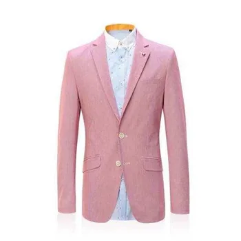 Костюм Homme Розовые Мужские костюмы для свадьбы, сшитые на заказ, мужской блейзер, брюки Terno Masculino, Деловая одежда, пиджак и брюки из 2 предметов