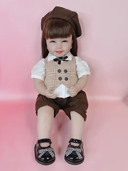Кукла-имитатор Rebirth, мягкая резиновая кукольная одежда, жилет, комплект