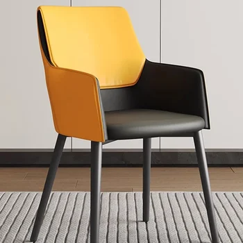 Кухонные стулья с подушками Обеденный Современный дизайн сада Итальянское кресло для отдыха Тщеславие Кемпинг Muebles De La Sala Минималистский Декор