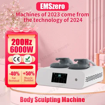 Машина для контурирования тела Neo EMSZERO мощностью 6000 Вт для стимуляции мышц Ems Body Sculpt Machine для удаления жира