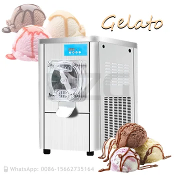 Машина для приготовления твердого мороженого из нержавеющей стали объемом 12-16 л/ч, морозильная камера для мороженого, коммерческая