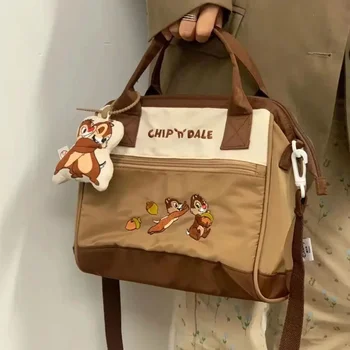 Новая многофункциональная сумка Disney cute squirrel, Уличная сумка для покупок, подарок подруге