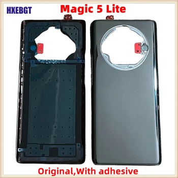 Оригинал для Honor Magic 5 Lite RMO-NX3 Задняя Крышка Корпуса Двери Magic5 Lite Задняя Крышка Батарейного Отсека Шасси Запчасти Для Ремонта смартфона