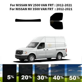 Предварительно Обработанная нанокерамика car UV Window Tint Kit Автомобильная Оконная Пленка Для NISSAN NV 3500 VAN FRT 2012-2021