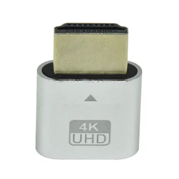 -Совместимый 4K-разъем со светодиодной подсветкой для видеокарт, аксессуаров для ПК, настольных компьютеров/ноутбуков Vistual Display Adapter B