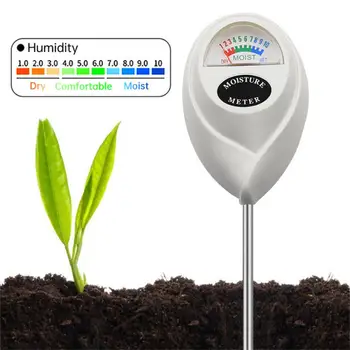 Тестер PH и влажности почвы, тестер питательных веществ, воды, Высокоточный Бытовой Садоводческий измеритель плодородия цветов, травы, детектор почвы