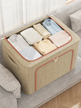 Тканевый Ящик для хранения, Органайзер, Складная сумка, Одеяло для белья, Шкаф для хранения подушек, Ящик для хранения одежды Большой емкости, Органайзер для одежды