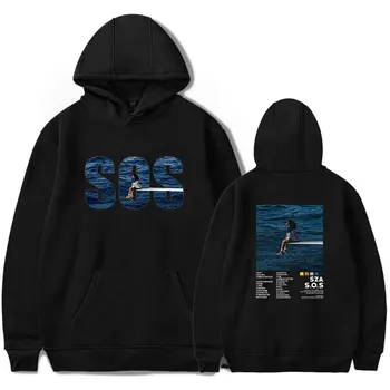 Толстовки SZA Concert Merch, зимняя уличная одежда Sweet с капюшоном и длинным рукавом, новая толстовка с логотипом Y2K