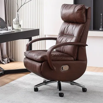 Удобное офисное кресло в стиле ретро, Роскошное Вращающееся Игровое Эргономичное Офисное кресло, Компьютерная мебель Cadeira Para Escritorio Nordic Furniture