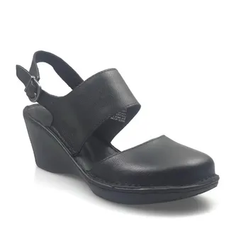 Удобные женские сандалии, новые римские сандалии на наклонном каблуке, удобной мягкой подошве, диван-обувь с подушкой из воловьей кожи, верхний слой