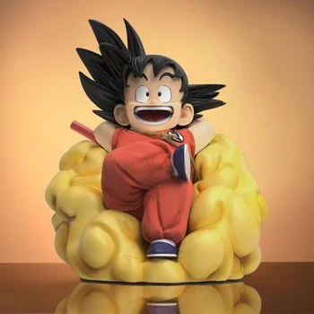 Фигурка Goku Dragon Ball Z Сон Гоку Фигурка Ночника Украшения Лампа для защиты глаз 17 см ПВХ Коллекция Аниме Модели Игрушек