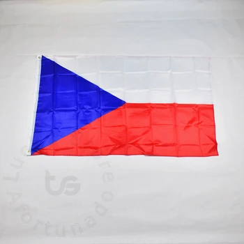 Чешский флаг 90*150 см, подвесной баннер с национальным флагом Чехии для встречи, парада, вечеринки.Подвешивание, украшение