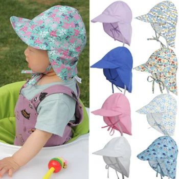 Шляпа для маленьких мальчиков и девочек, летняя Пляжная шляпа для малышей, Летняя Солнцезащитная кепка Snapback Caps